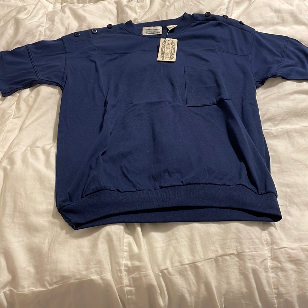 NWT - Separate Issue - Navy S/S Top - Medium